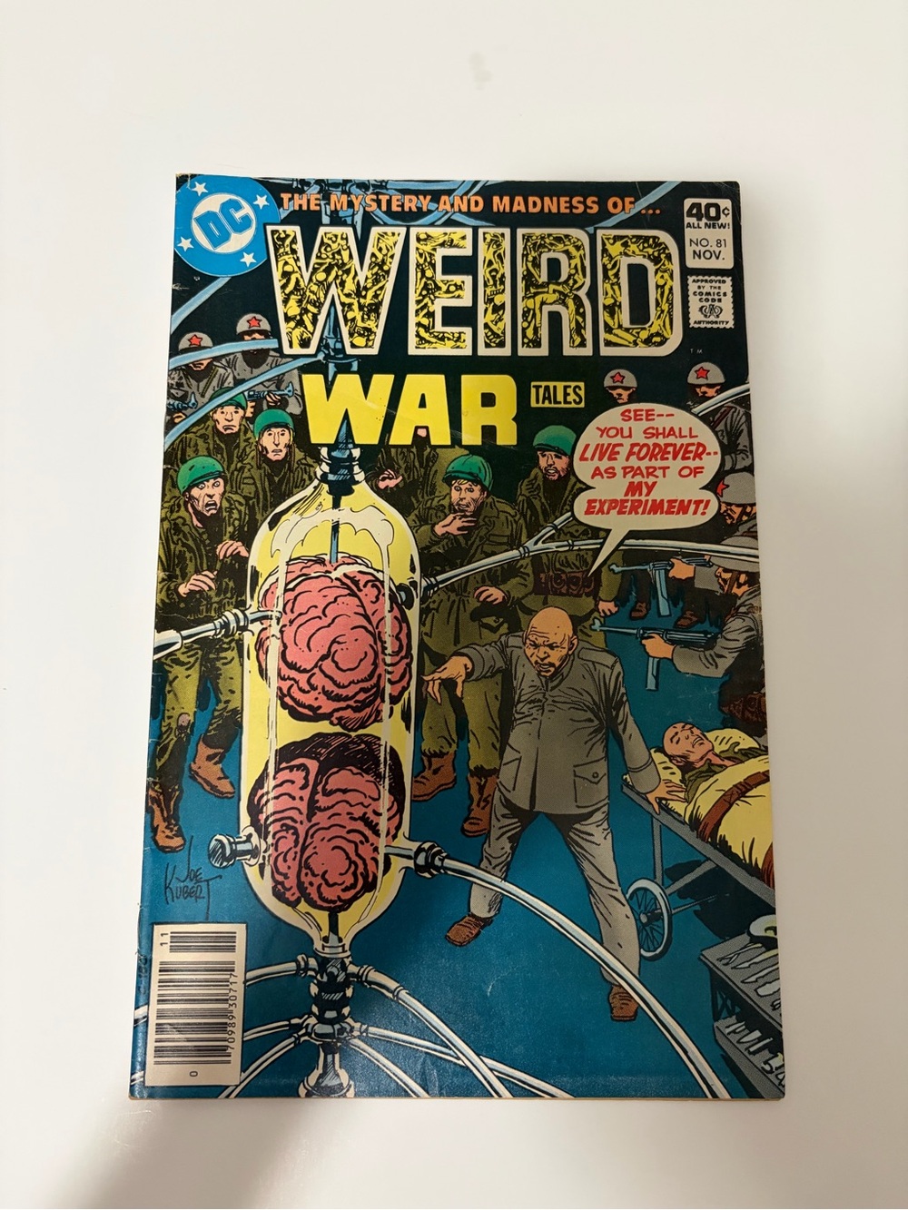 DC comics - WEIRD War Tales #81